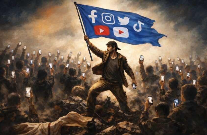 Las redes sociales guiando al pueblo