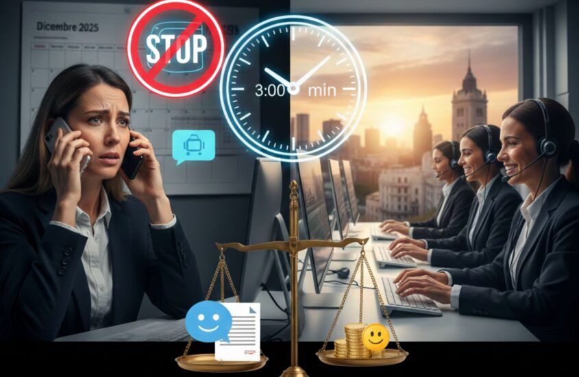 El fin del «Vuelva usted mañana». Nueva Ley de Atención al Cliente en España