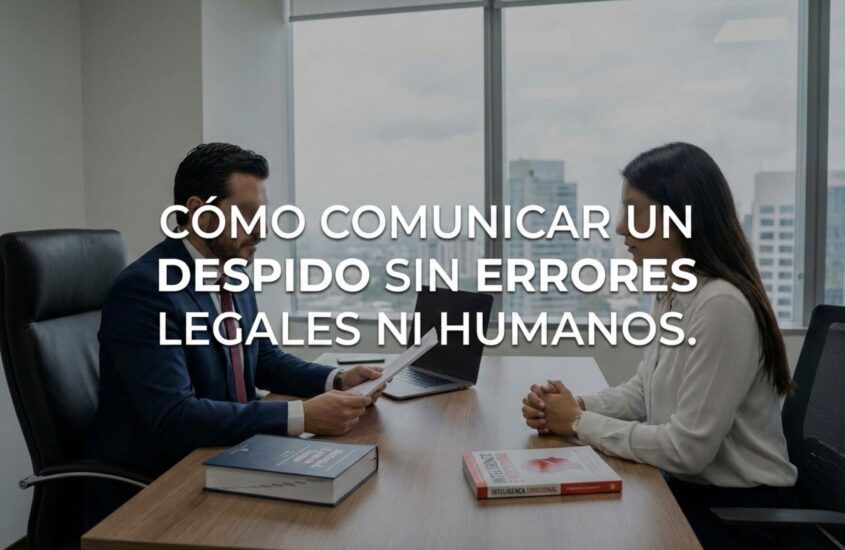 Cómo comunicar un despido en la empresa sin errores legales ni humanos
