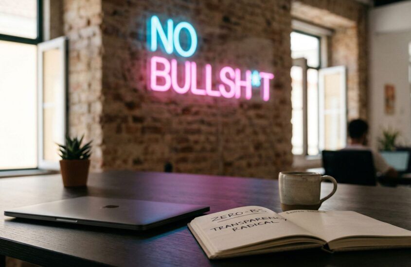 Adiós al «Corporate Speak»: Cómo liderar la era de la comunicación corporativa transparente y «Zero-BS»