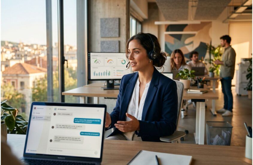 IA y atención al cliente: cómo el modelo híbrido está redefiniendo la experiencia del usuario en startups y pymes